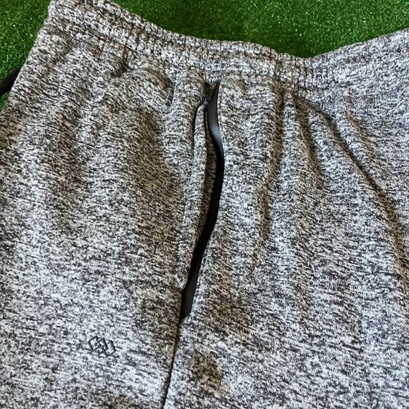 Legend Elastic Waist Drawstring Grey Heather Sweatpants Jogger Pants Big Size 1X - Picture 2 of 13